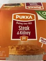 चीनी की मात्रा Steak & kidney pie