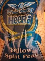 Amount of sugar in Yellow Split Peas