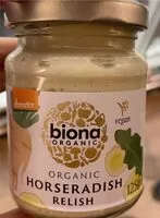 Suhkru kogus sees Horseradish Relish