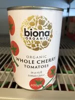Suhkru kogus sees Biona Organic Cherry Tomatoes