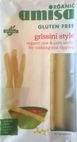 Amount of sugar in Grissini Style - Organic Rice & Corn Sticks