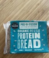 入っている砂糖の量 Orgânic protein bread