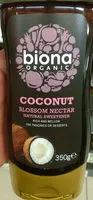 Suhkru kogus sees Coconut Blossom Syrup