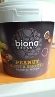 Sucre et nutriments contenus dans Biona organic