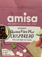 Amount of sugar in Organic Amisa - Gluten free - Quinoa - Fibre plus crispbread