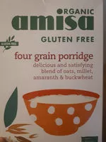 Amount of sugar in Four grain porridge
