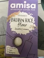 Amount of sugar in Amisa gluten free organic brown rice flour