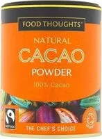 入っている砂糖の量 Organic cacao powder