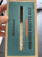 Amount of sugar in Arborio risotto rice
