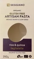 Amount of sugar in Organic rice & quinoa tagliatelle