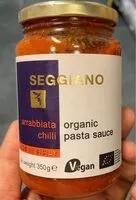 Amount of sugar in Organic Arrabbiata pasta sauce