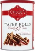 Jumlah gula yang masuk Chloe's Continentals Wafer Rolls Hazelnut & Cocoa