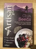 Sucre et nutriments contenus dans Chia seeds