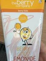 Amount of sugar in The berry kids Lemonade