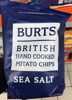 İçindeki şeker miktarı Burts Lightly sea salted