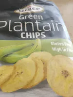 चीनी की मात्रा Green Plantain Chips Salted