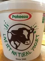 Gula dan nutrisi di dalamnya Pakeeza live set natural yoghurt