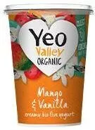 İçindeki şeker miktarı Yeo Valley Mango & Vanilla Yogurt