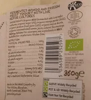 Suhkru kogus sees Kefir mango and passion fruit