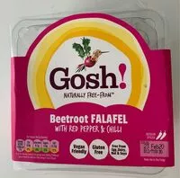 Zuckermenge drin Gosh beetroot falafel