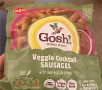 Zuckermenge drin Veggie cocktail sausages