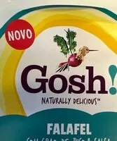 Zuckermenge drin Falavel. Com grão de bico