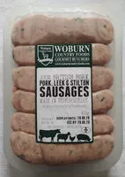 Suhkur ja toitained sees Woburn country foods