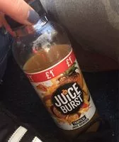 Количество сахара в Juice Burst
