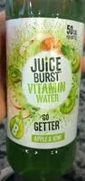 Количество сахара в Juice burst vitamin water