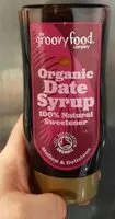 Jumlah gula yang masuk Organic date syrup