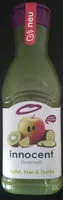 Zuckermenge drin Jus pomme, kiwi, concombre