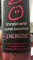 Cantidad de azúcar en Super Smoothie Energise