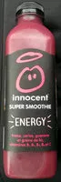 Sokerin määrä sisällä Super smoothie energy 750ml