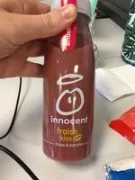 Sokerin määrä sisällä Innocent smoothie fraise & banane 250ml