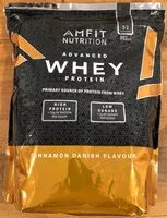 Quantité de sucre dans Advanced whey protein