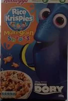 Amount of sugar in Rice crispies multigrain shapes
