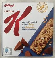 Sucre et nutriments contenus dans Special k