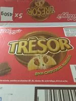 Zuckermenge drin Trésor Chocolat Noisette