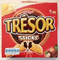 Amount of sugar in Trésor Sticks