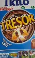 Zuckermenge drin Céréales Trésor Kellogg's Chocolat Lait - 1kg