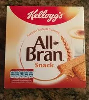 Sucre et nutriments contenus dans Kellog s all bran