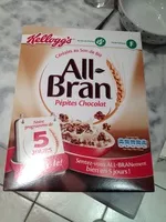 入っている砂糖の量 All bran pépites chocolat