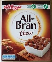 入っている砂糖の量 All-Bran Choco