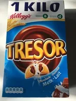 Zuckermenge drin Trésor Chocolat Lait
