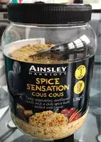 Sucre et nutriments contenus dans Ainsley harriott