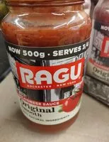 Suhkur ja toitained sees Ragu