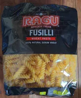 Suhkru kogus sees Ragusa fusilli wheat pasta
