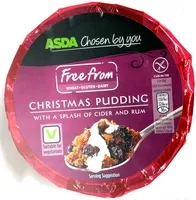 Suhkur ja toitained sees Asda free from