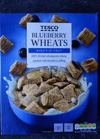 Suhkur ja toitained sees Blueberry wheats