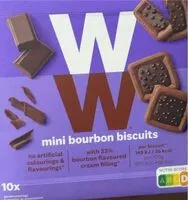 含糖量 Mini bourbon biscuits